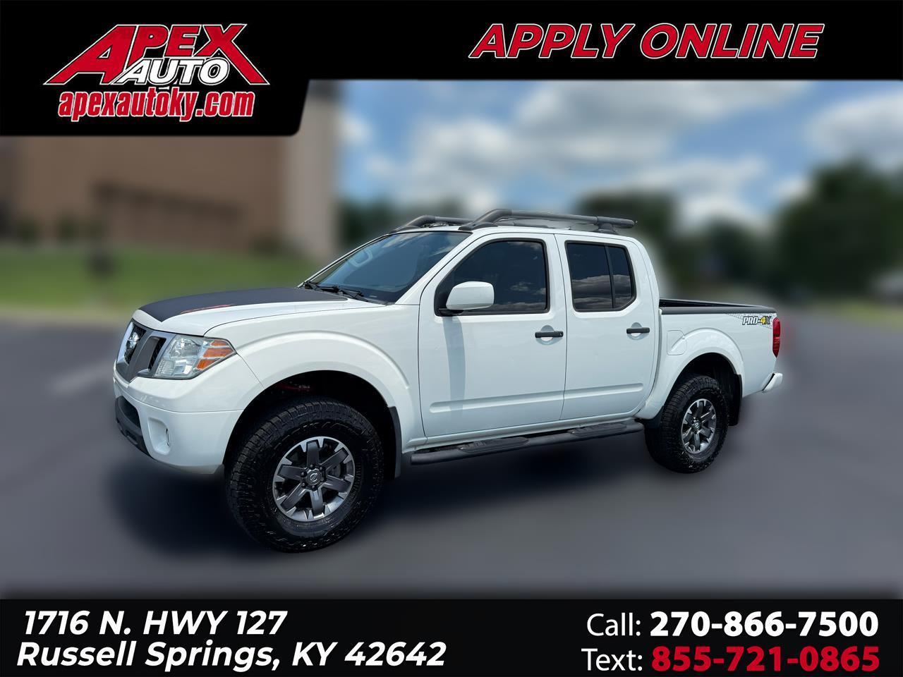 2020 Nissan Frontier PRO-4X Crew Cab 4WD