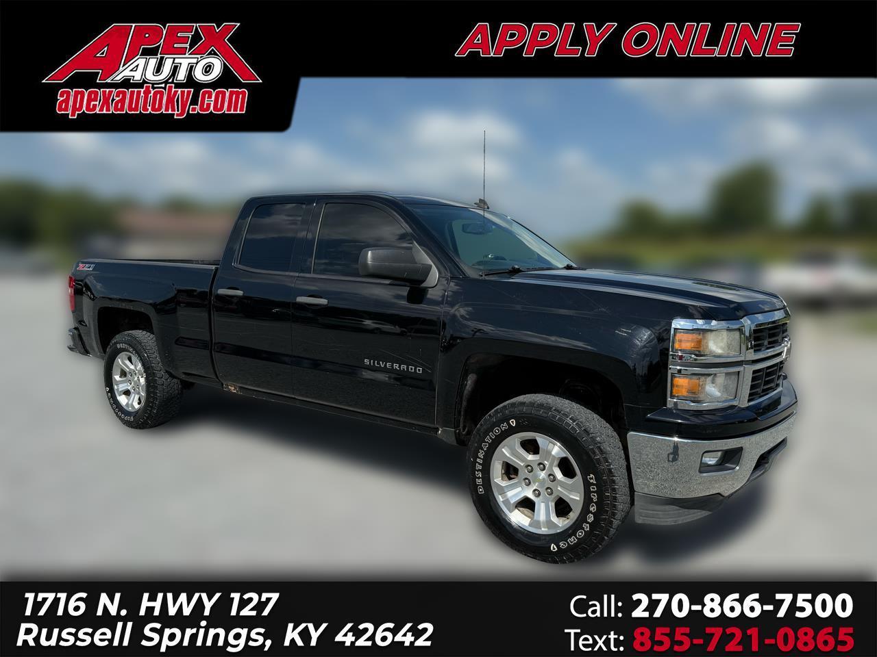 Chevrolet Silverado 1500 2LT Double Cab 4WD 2014