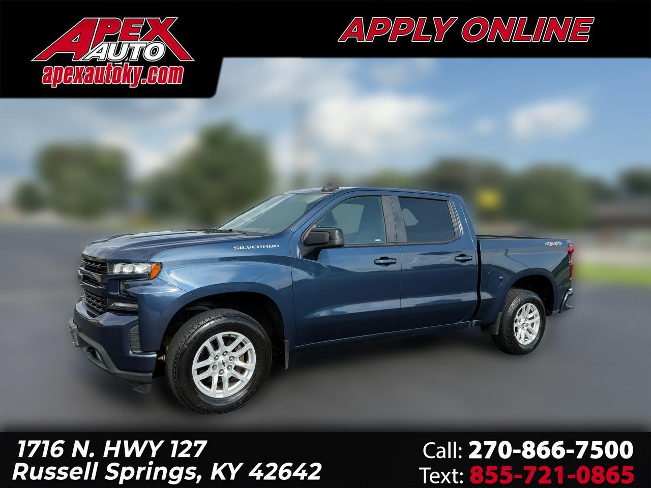 Chevrolet Silverado 1500 RST Crew Cab 4WD 2019
