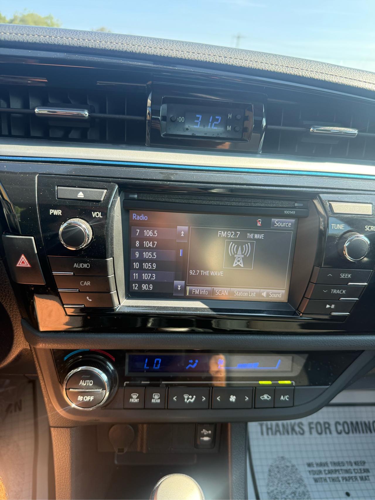 Toyota Corolla  2015