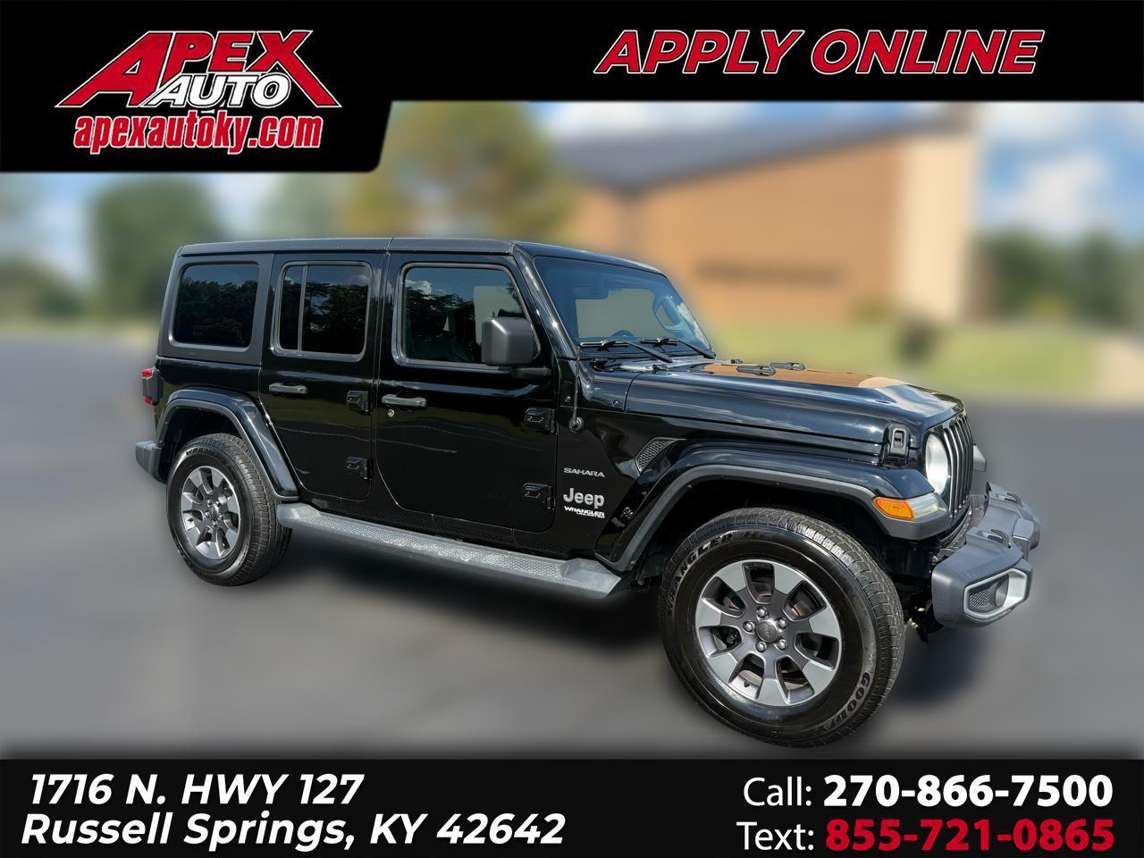 Jeep Wrangler Unlimited Sahara 2018