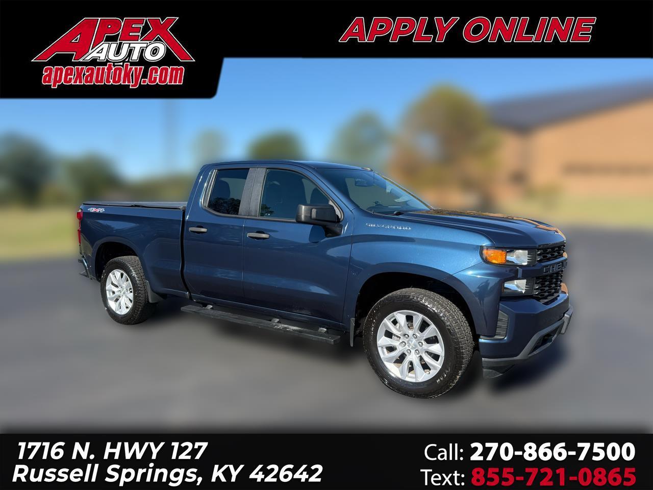 Chevrolet Silverado 1500 Custom Double Cab 4WD 2019