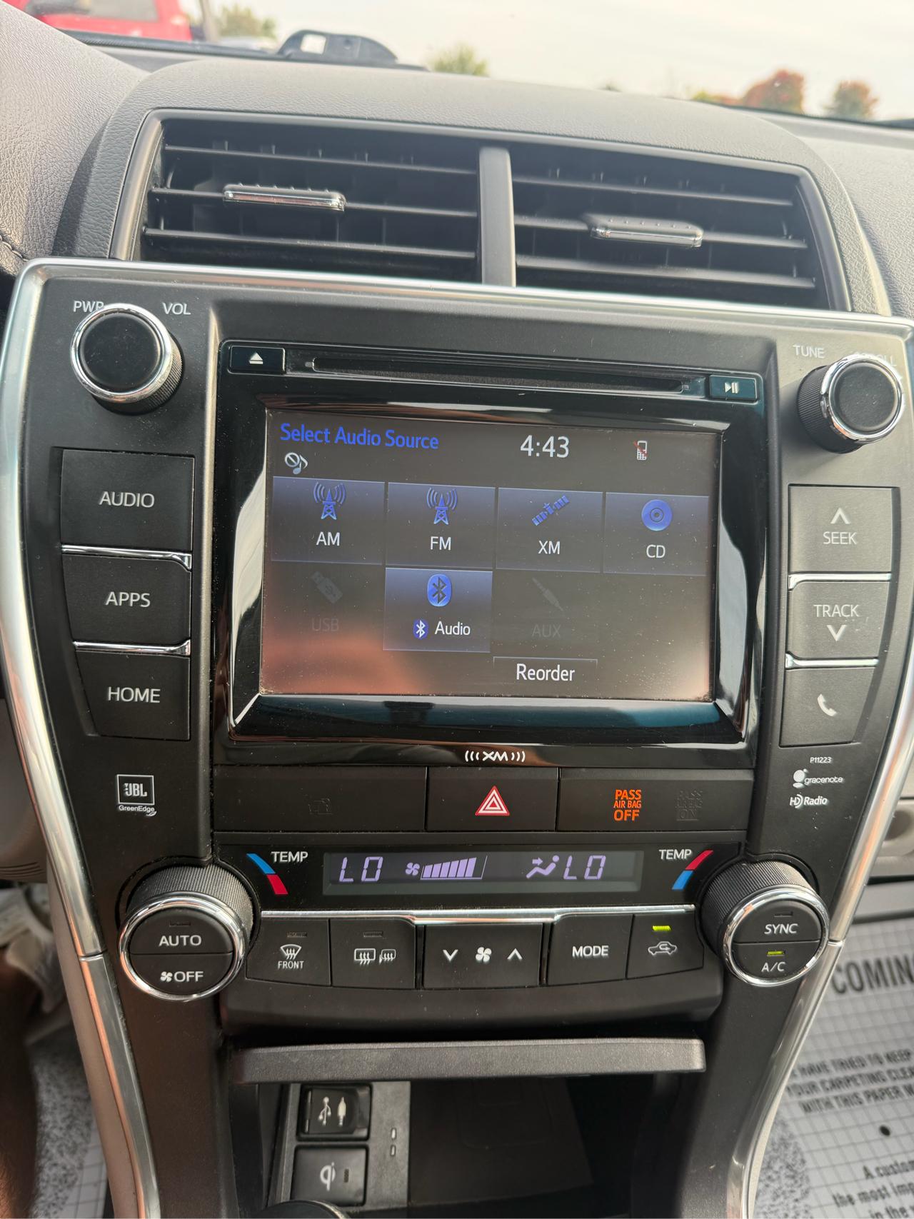 Toyota Camry SE 2017