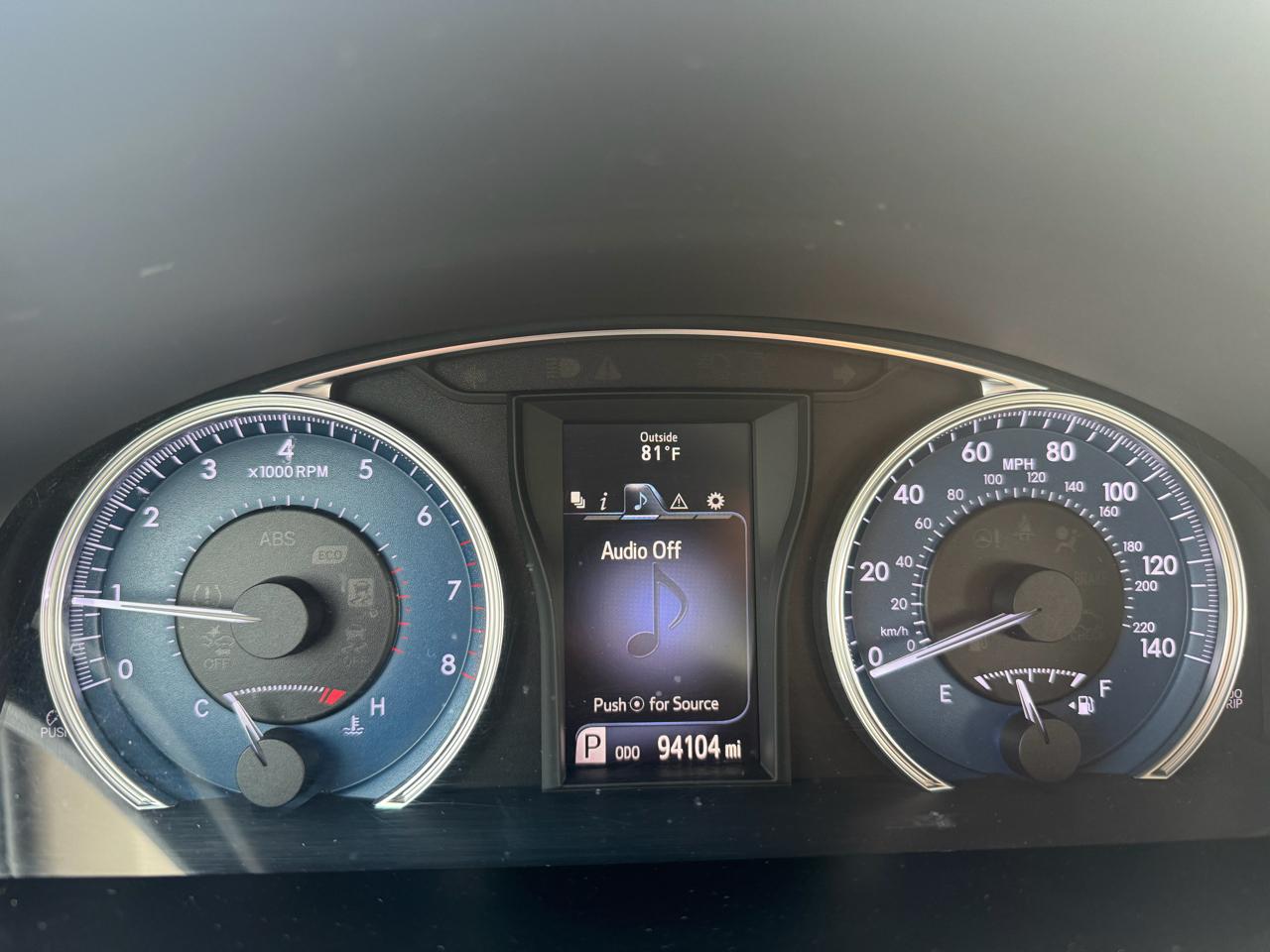 Toyota Camry SE 2017