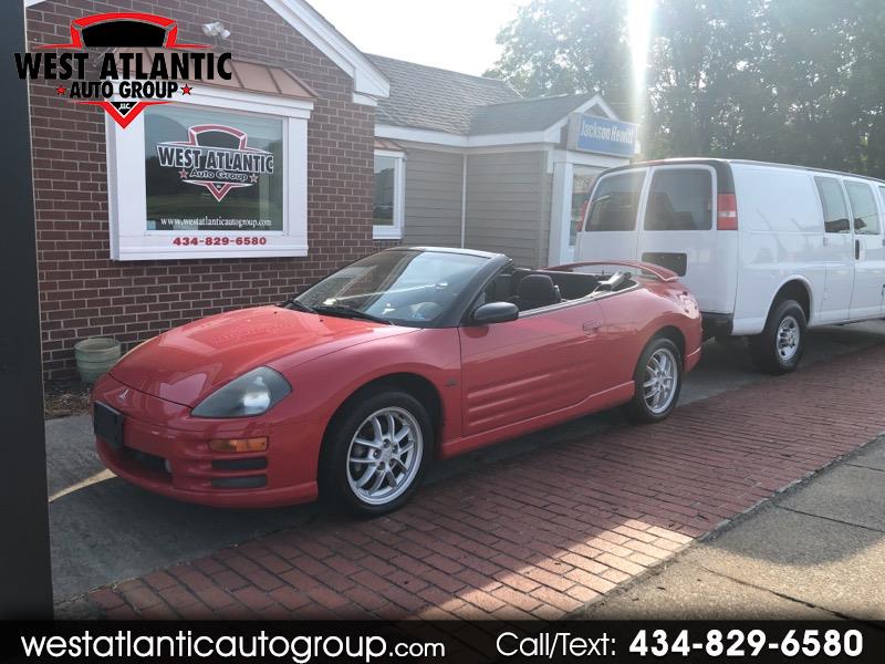Used 2002 Mitsubishi Eclipse GT Spyder for Sale in Emporia VA 23847
