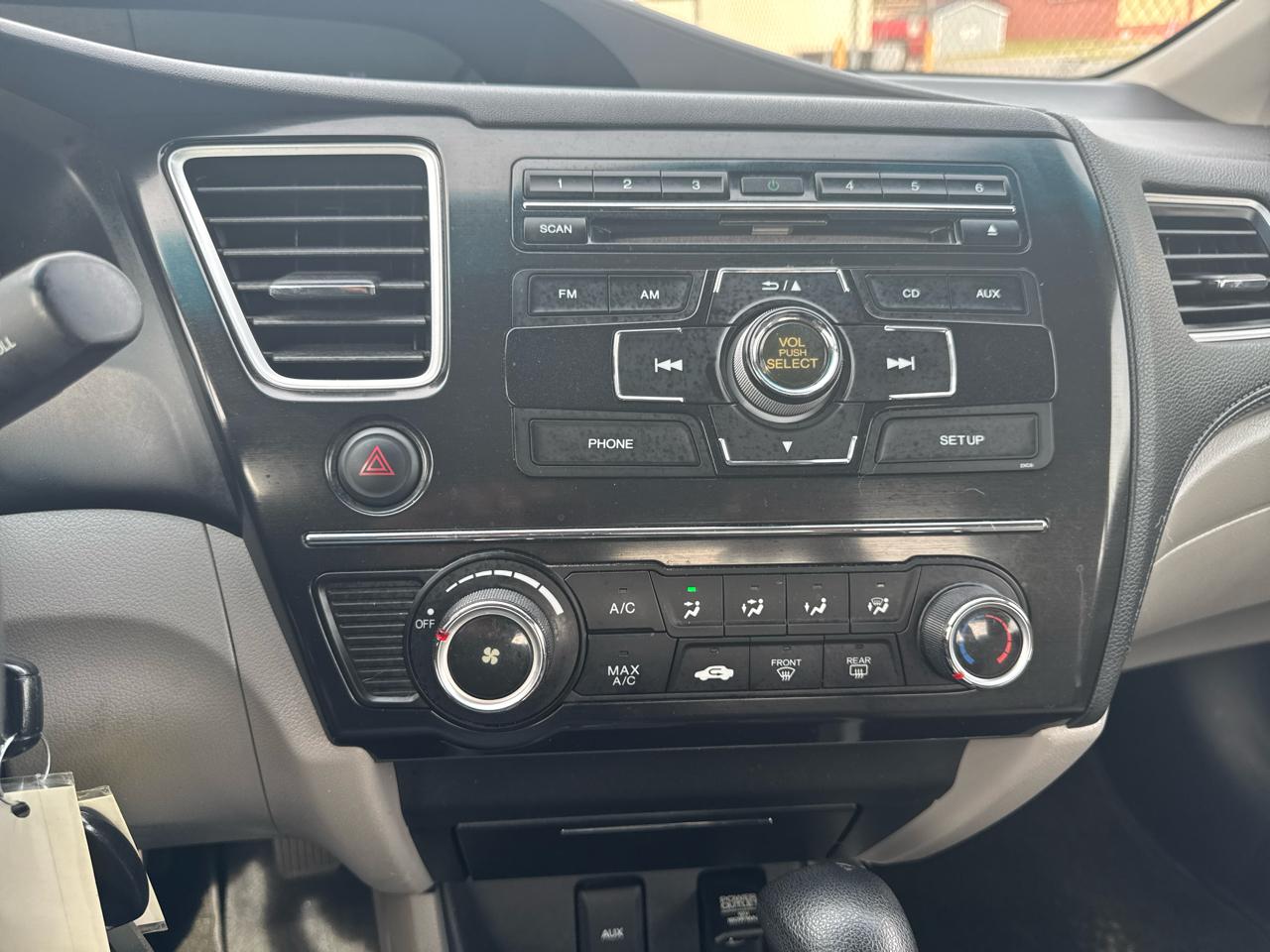 Honda Civic 2dr Cpe LX Auto w/Side Airbags 2013