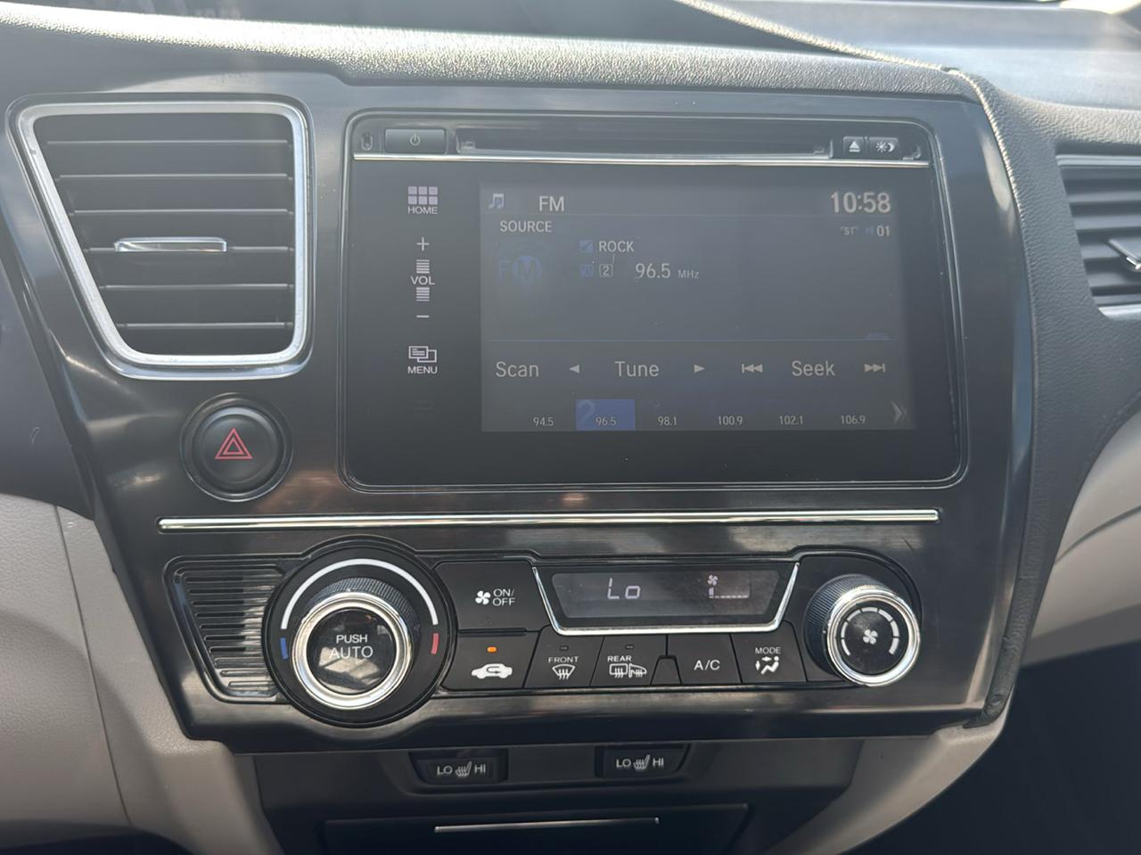 Honda Civic EX-L Sedan CVT 2015