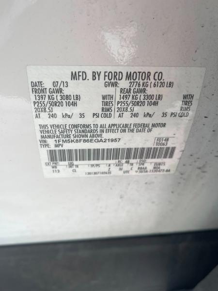 Ford Explorer Limited 4WD 2014