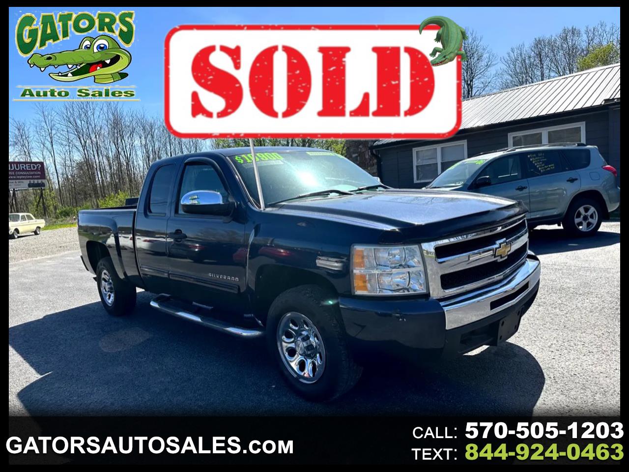 Used 2010 Chevrolet Silverado 1500 Work Truck Extended Cab 2WD for Sale