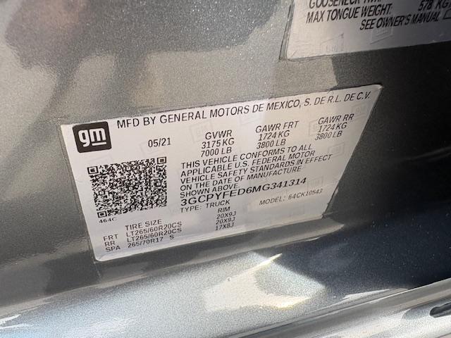 Chevrolet Silverado 1500 LT Trail Boss Crew Cab Long Box 4WD 2021