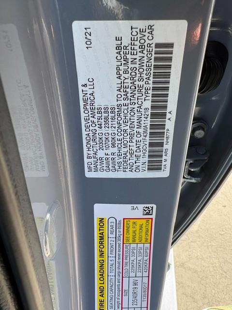 Honda Accord Sport Special Edition 2021