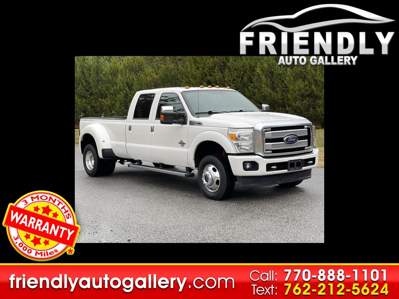 Used 2015 Ford Super Duty F-350 DRW Platinum Pickup 4D 6 3/4 ft for Sale in Cumming GA 30040 Friendly Auto Gallery | 2015 Ford F350 Super Duty Truck Uper Wiring Harness | | Friendly Auto Gallery