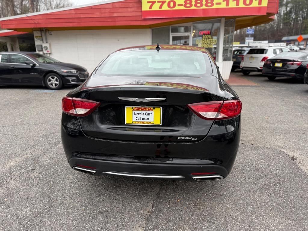 Chrysler 200 4dr Sdn C FWD 2015