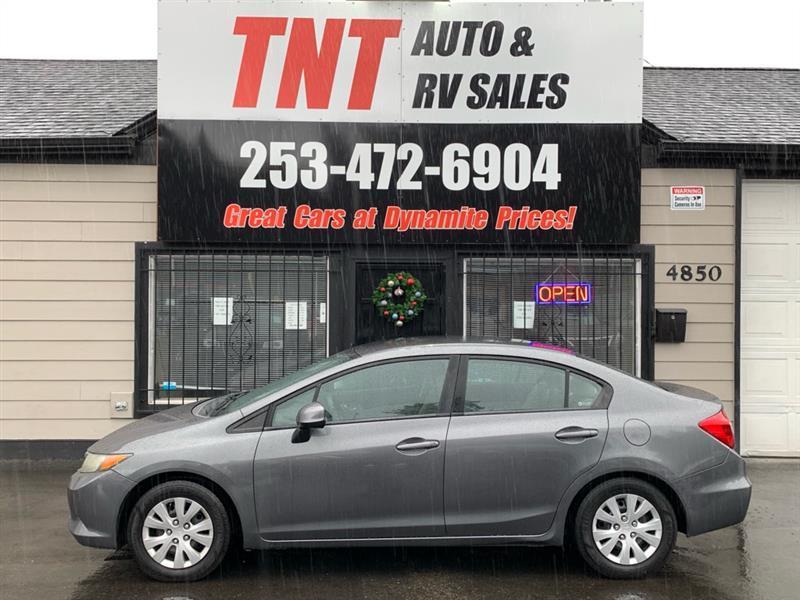 Honda Civic LX Sedan 5-Speed AT 2012