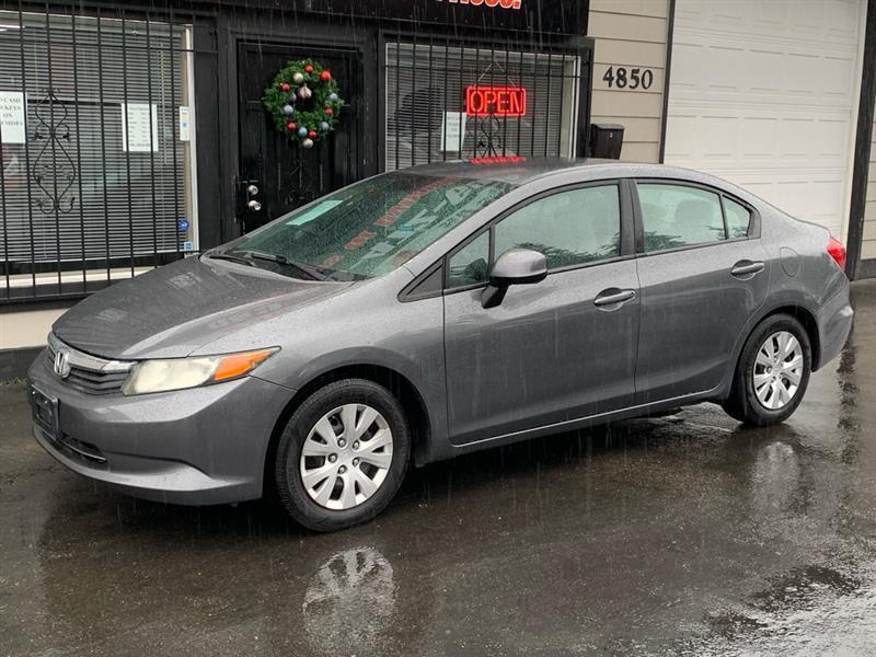 2012 Honda Civic LX Sedan 5-Speed AT