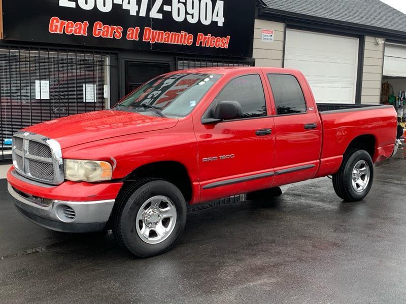2002 Dodge Ram 1500 ST Quad Cab Short Bed 4WD