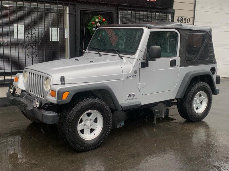 2004 Jeep Wrangler Sport