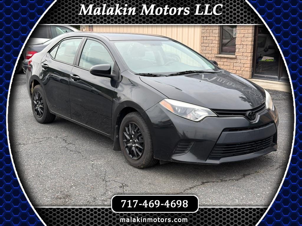 Toyota Corolla LE CVT 2014