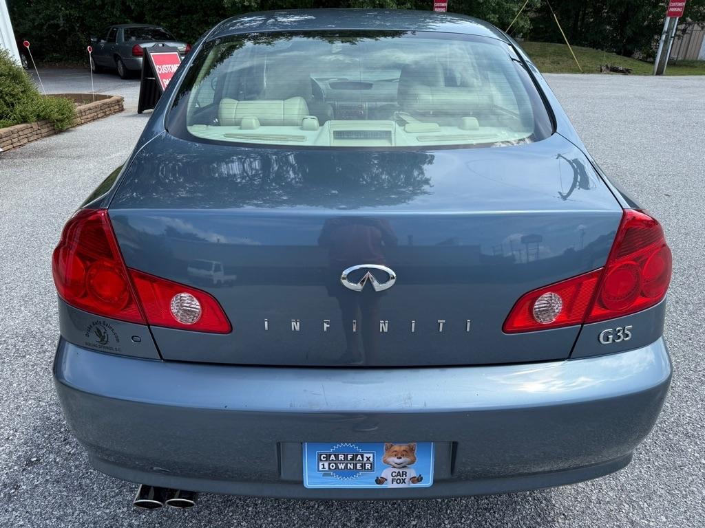 Infiniti G35 Sedan G35 4dr Sdn Auto 2005