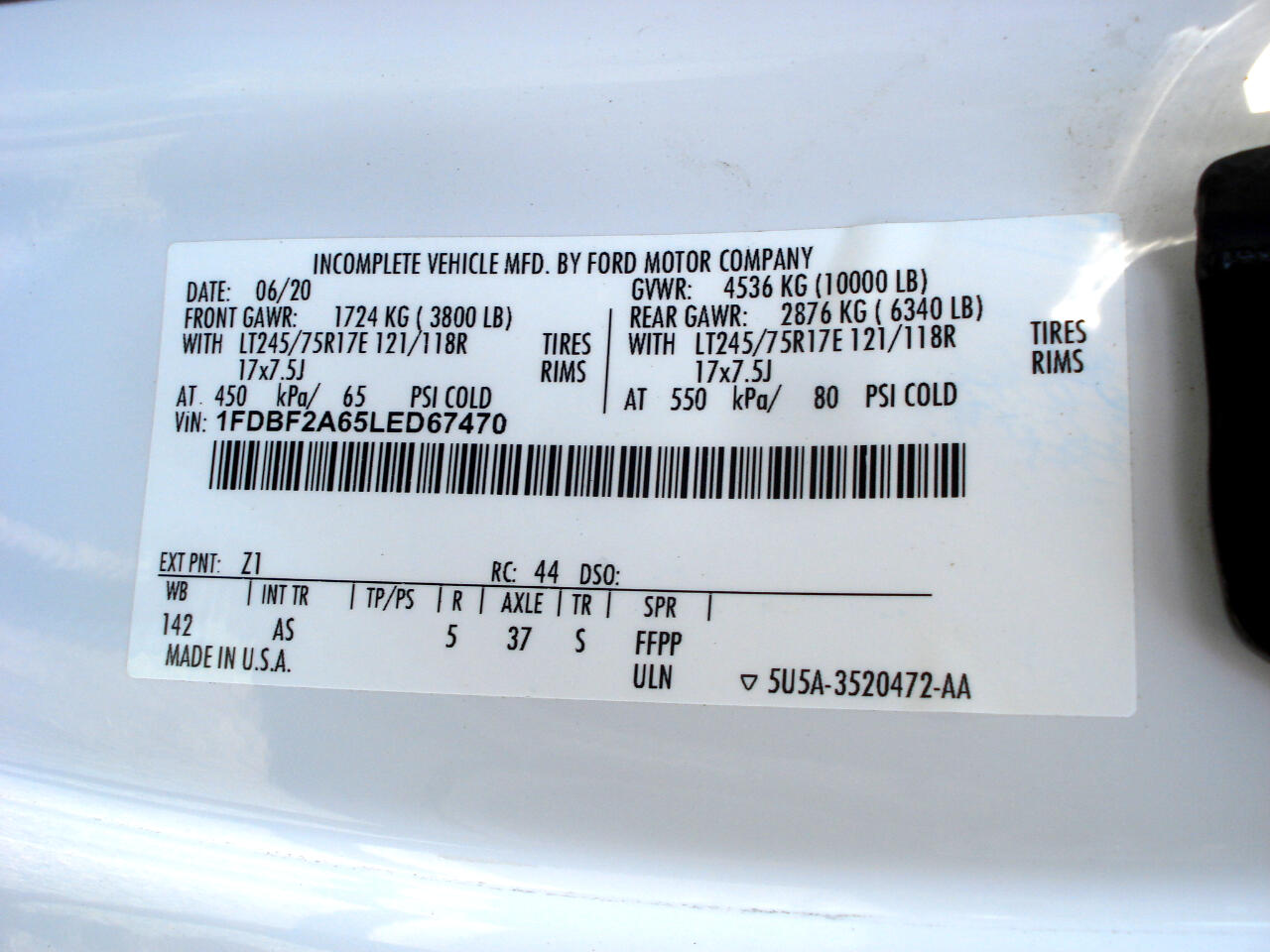 Ford F-250 SD  2020 Ford F-250 SD  2020