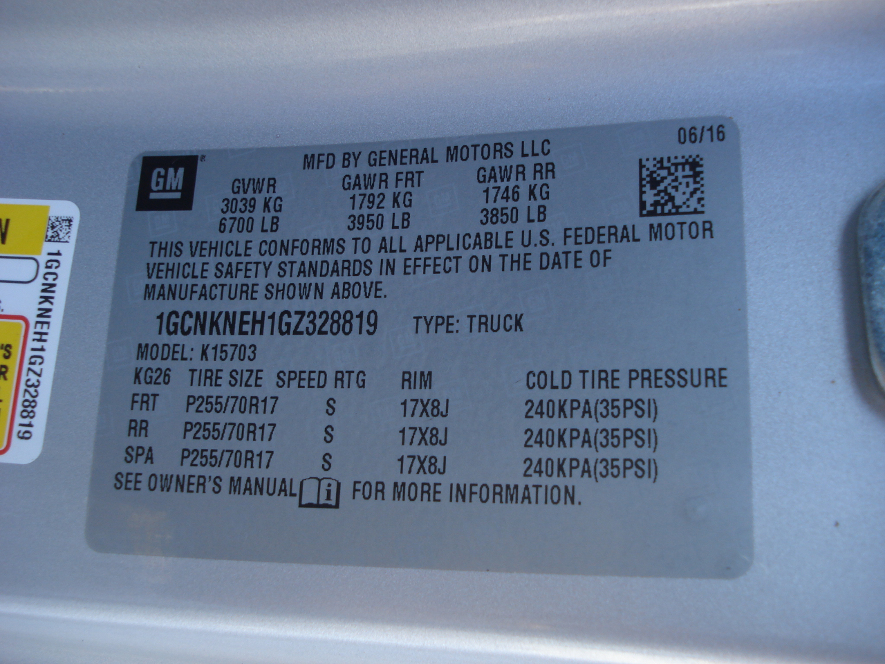 Chevrolet Silverado 1500  2016