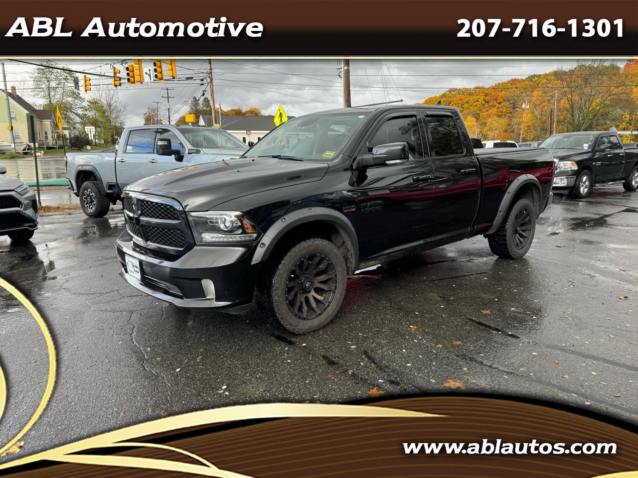 2018 RAM 1500 Night 4x4 Quad Cab 6'4" Box *Ltd Avail*