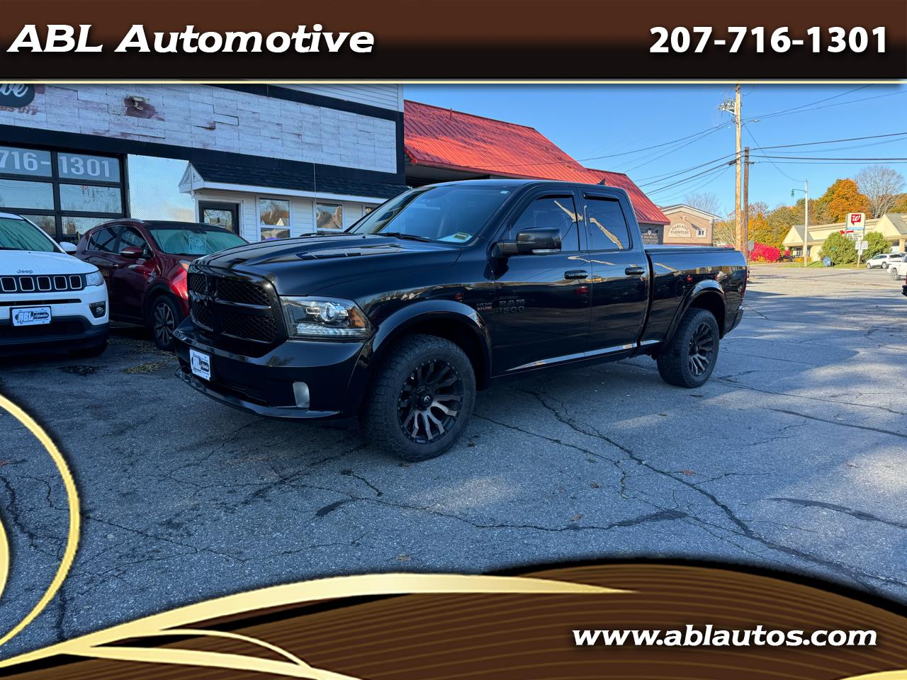 2018 RAM 1500 Night 4x4 Quad Cab 6'4" Box *Ltd Avail*