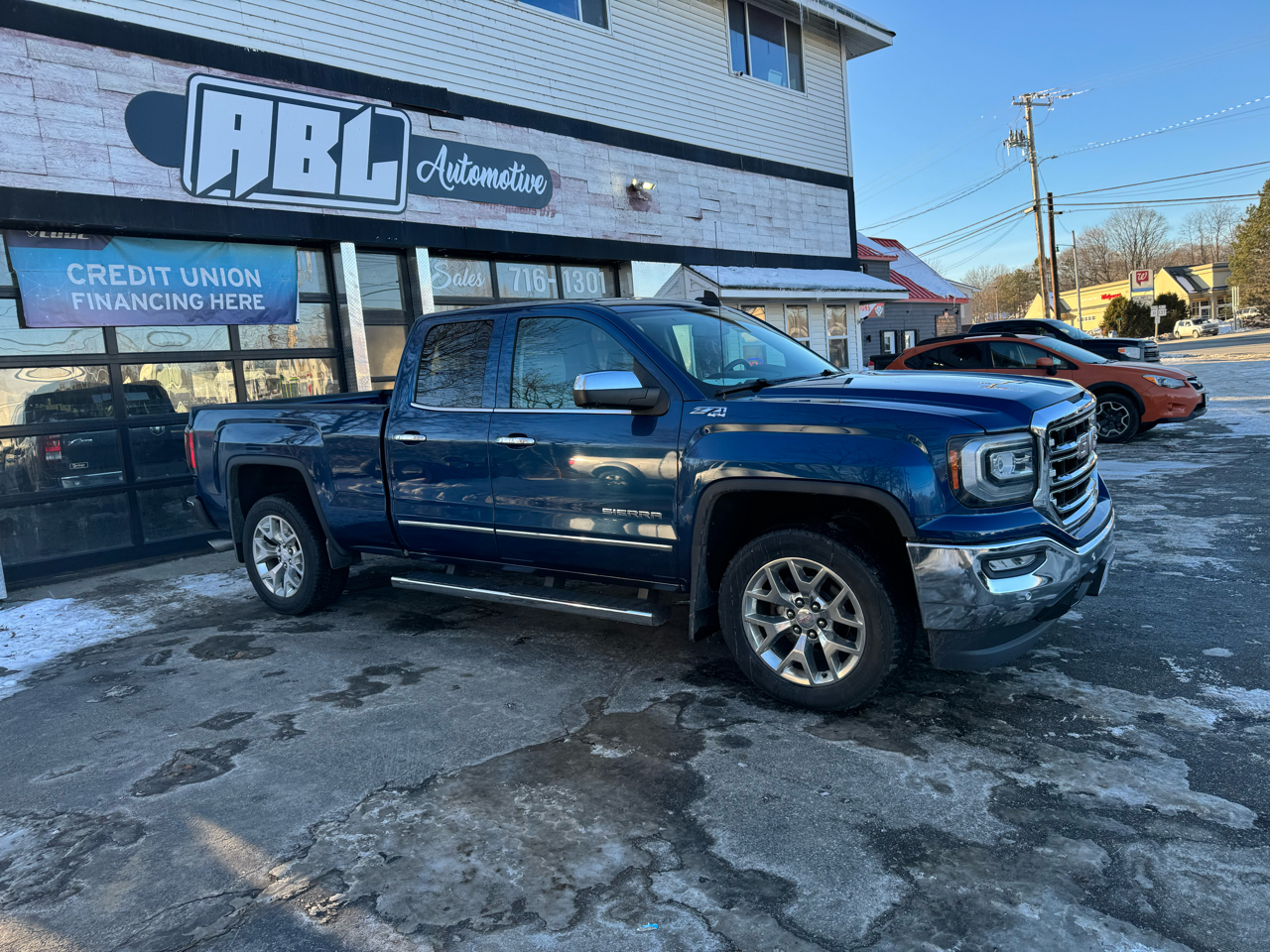 GMC Sierra 1500 4WD Double Cab 143.5" SLT 2016