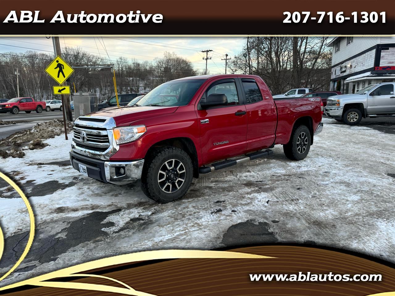 2016 Toyota Tundra 4WD Truck Double Cab 5.7L V8 6-Spd AT SR5 (Natl)