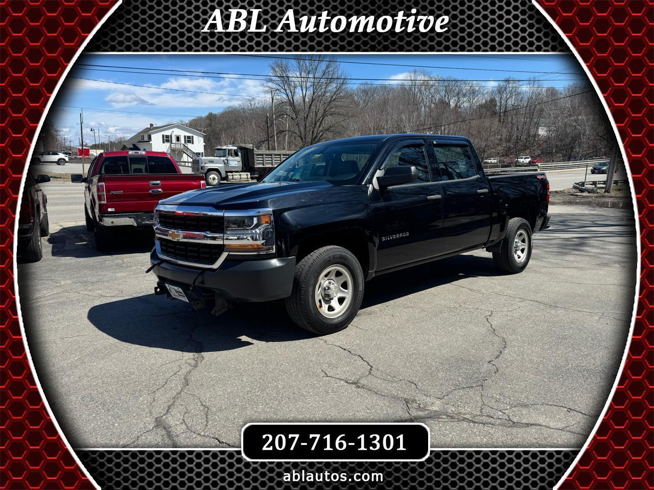 2017 Chevrolet Silverado 1500 4WD Crew Cab 143.5" Work Truck