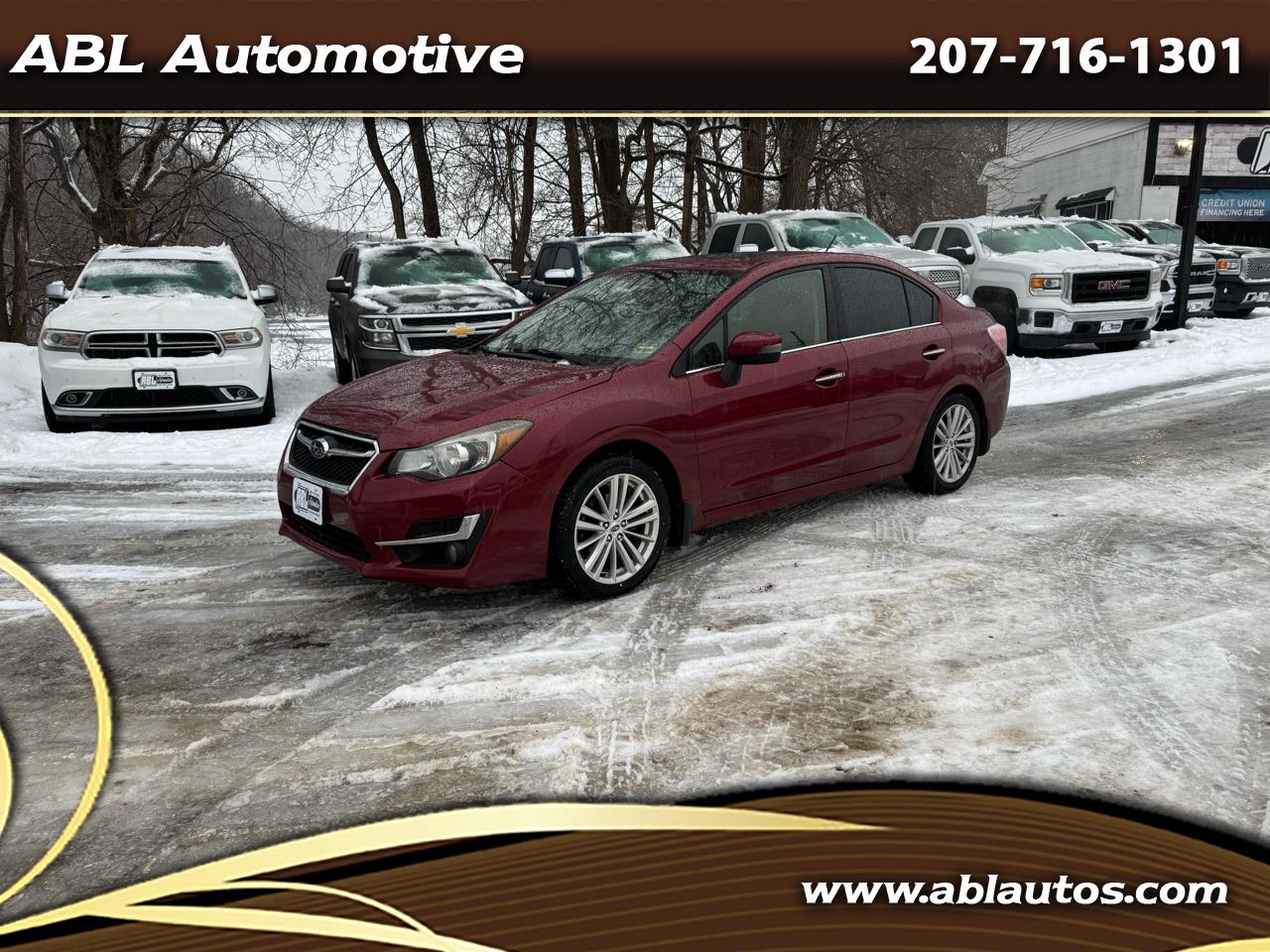 2015 Subaru Impreza Sedan 4dr CVT 2.0i Limited