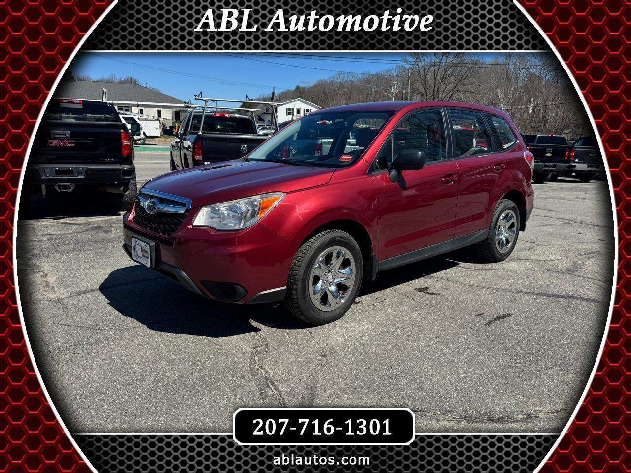 2015 Subaru Forester 4dr Man 2.5i PZEV