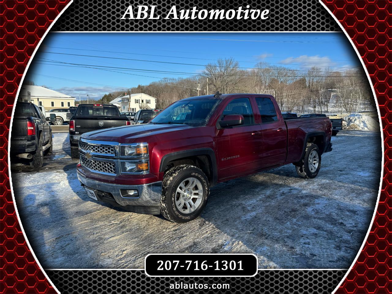 2015 Chevrolet Silverado 1500 4WD Double Cab 143.5" LT w/1LT
