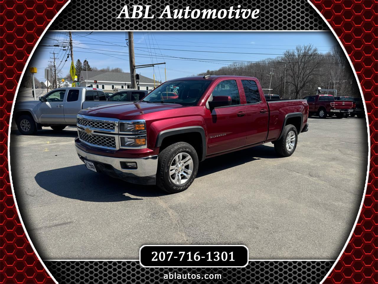2015 Chevrolet Silverado 1500 4WD Double Cab 143.5" LT w/1LT