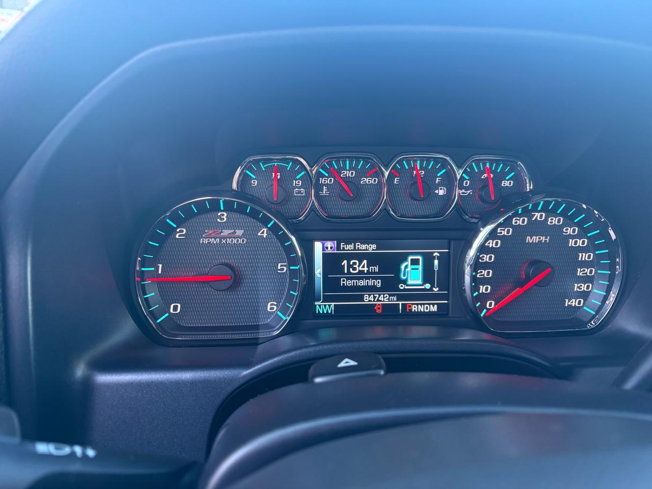 Chevrolet Silverado 1500 4WD Double Cab 143.5" LT w/2LT 2016