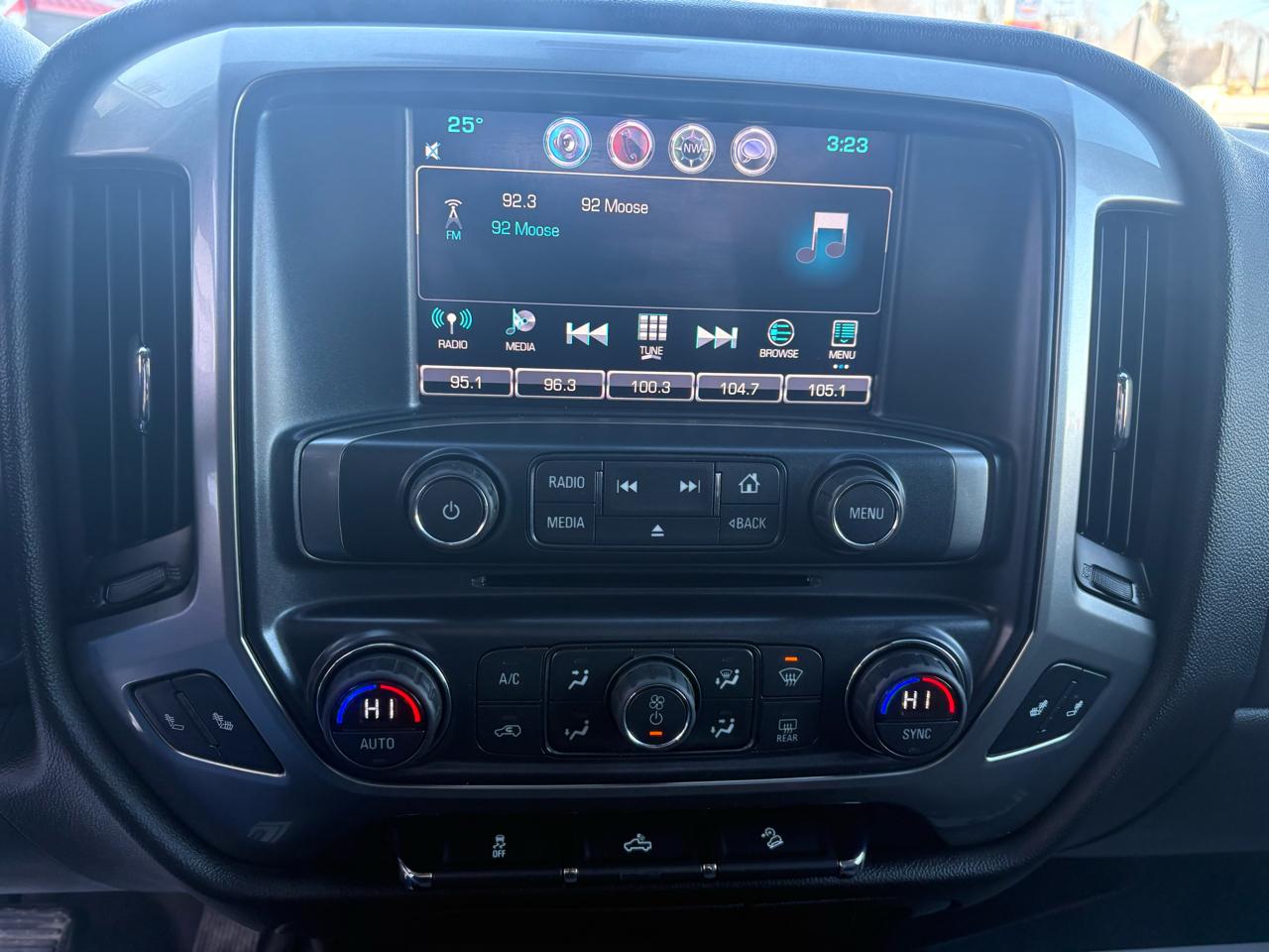 Chevrolet Silverado 1500 4WD Double Cab 143.5" LT w/2LT 2016