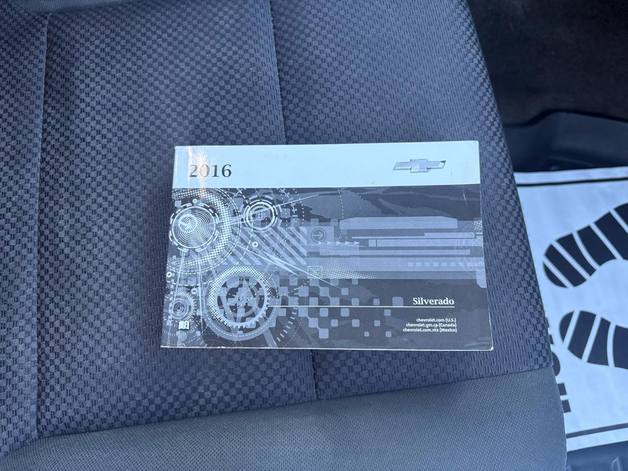 Chevrolet Silverado 1500 4WD Double Cab 143.5" LT w/2LT 2016