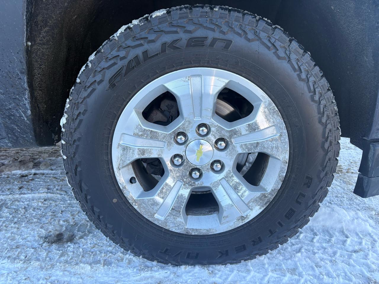 Chevrolet Silverado 1500 4WD Double Cab 143.5" LT w/2LT 2016