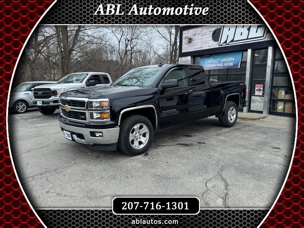 2015 Chevrolet Silverado 1500 4WD Double Cab 143.5" LT w/2LT