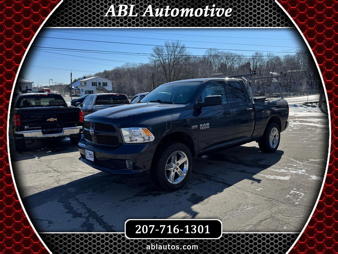 2018 RAM 1500 Express 4x4 Quad Cab 6'4" Box