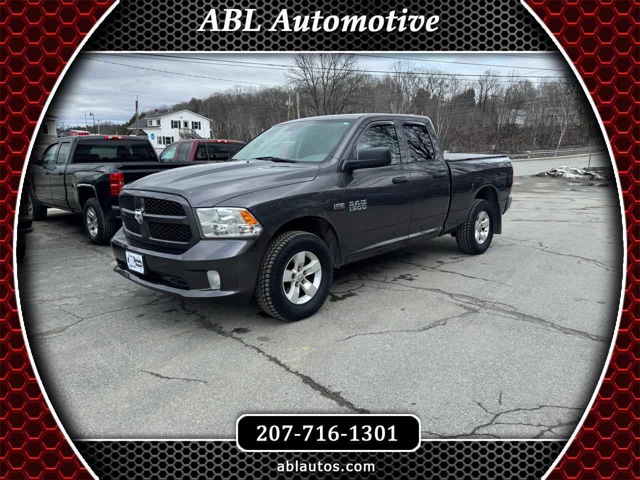 2018 RAM 1500 Express 4x4 Quad Cab 6'4" Box