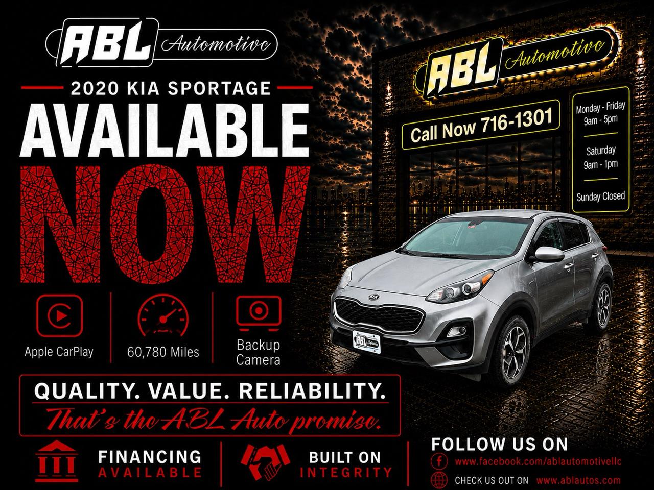 2020 Kia Sportage LX AWD