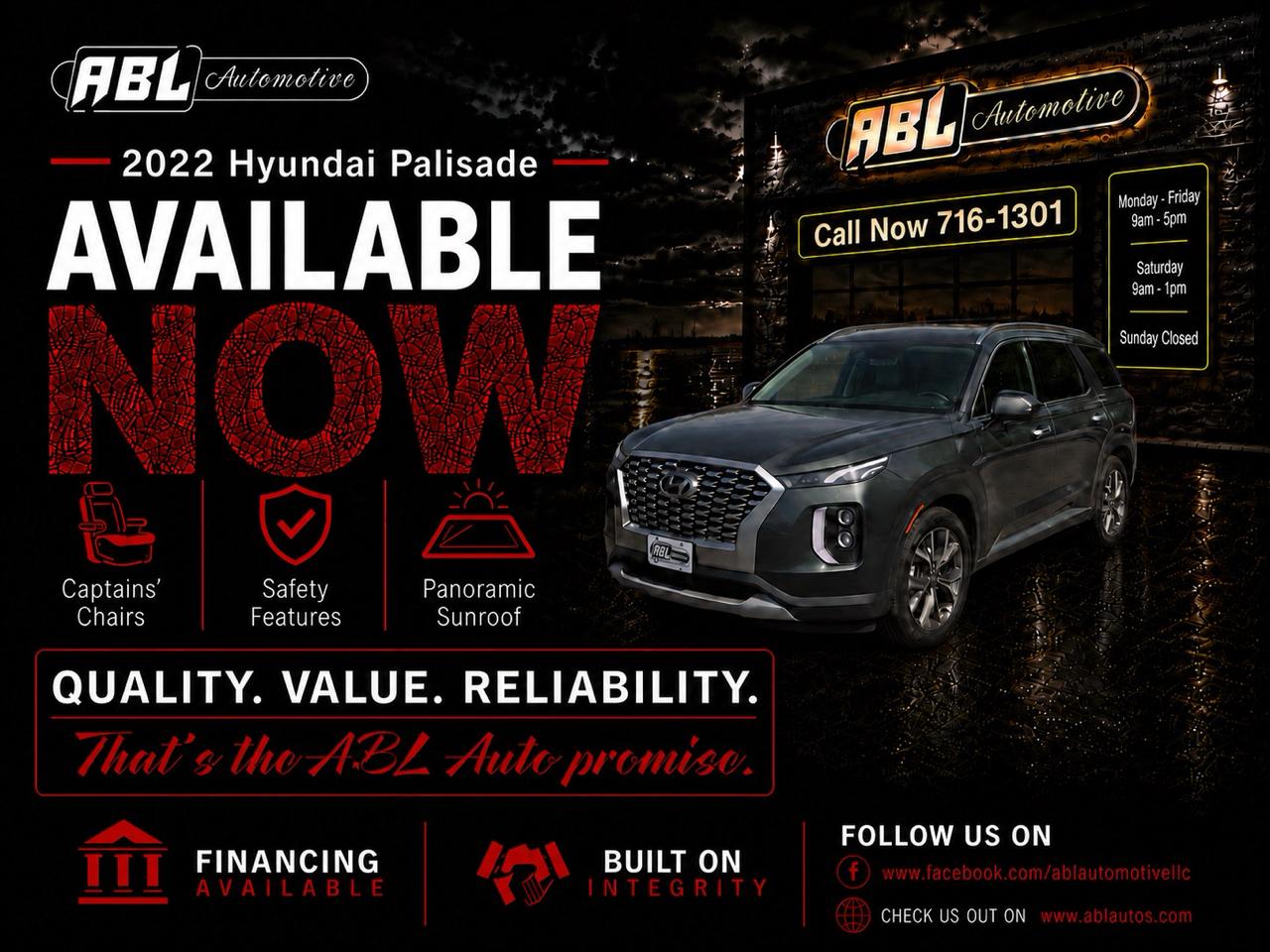 2022 Hyundai Palisade SEL AWD