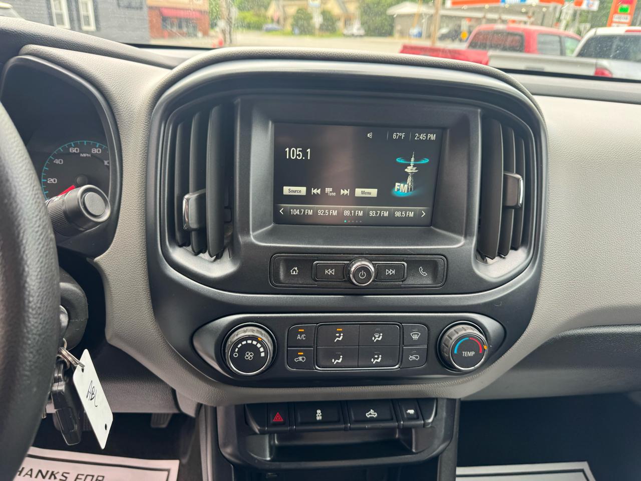 Chevrolet Colorado 4WD Ext Cab 128.3" Work Truck 2018