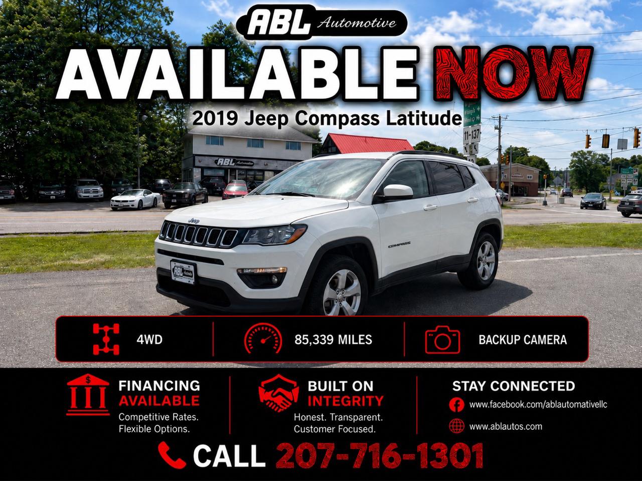 2019 Jeep Compass Latitude 4x4