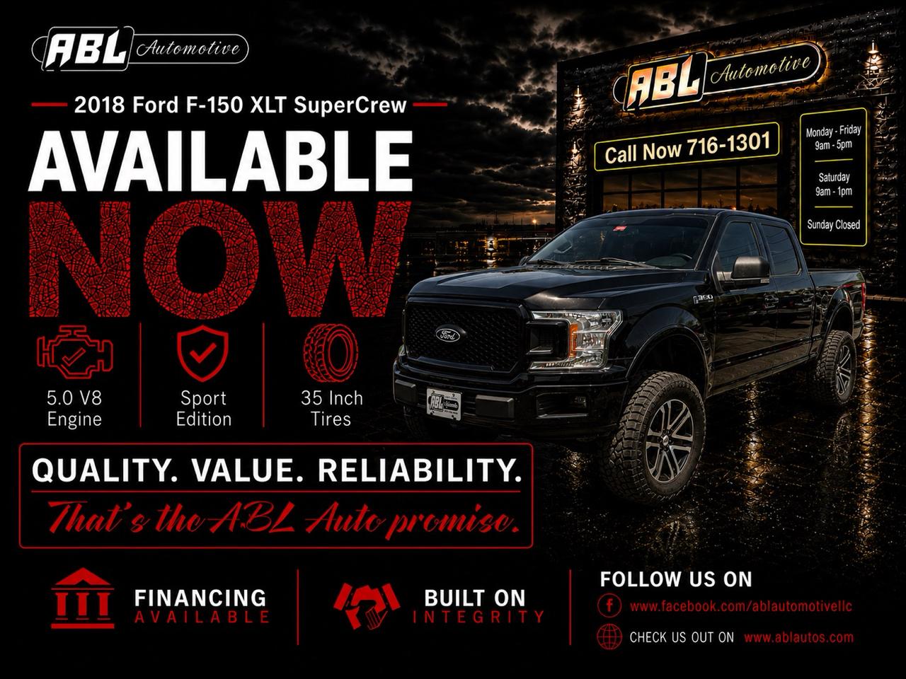 2018 Ford F-150 XLT 4WD SuperCrew 5.5' Box