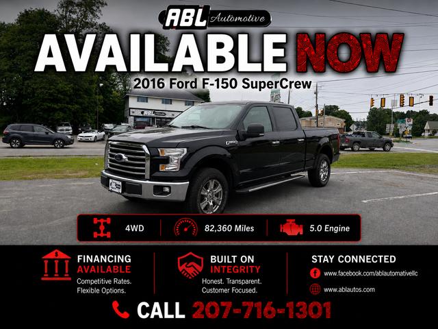 2016 Ford F-150 XLT SuperCrew 4WD