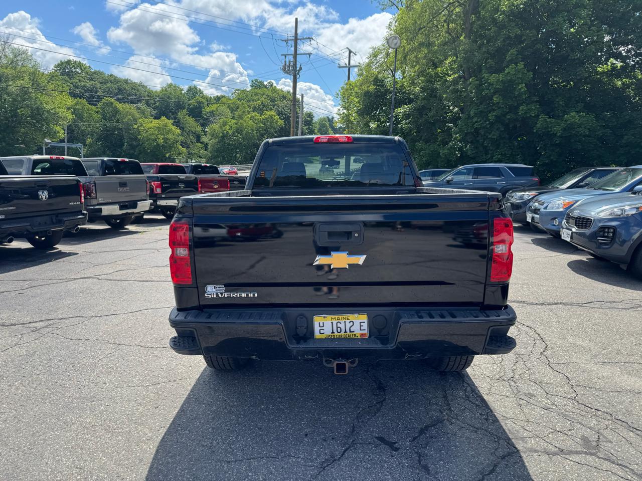 Chevrolet Silverado 1500 4WD Double Cab 143.5" Custom 2018
