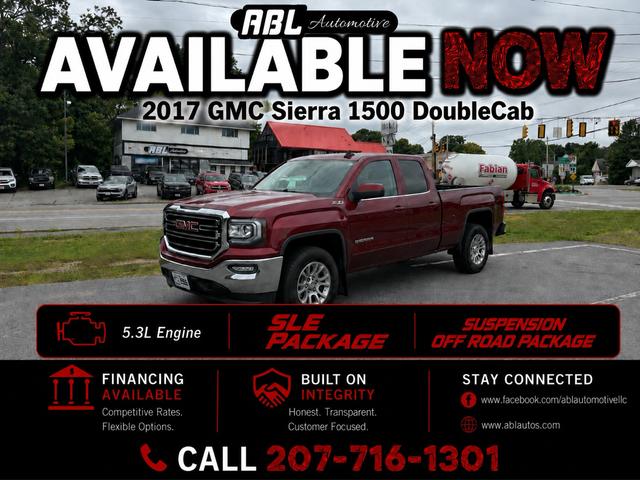 2017 GMC Sierra 1500 SLE Double Cab 4WD
