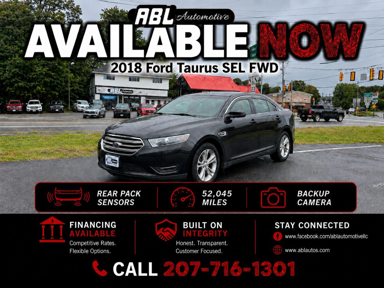 2018 Ford Taurus SEL FWD